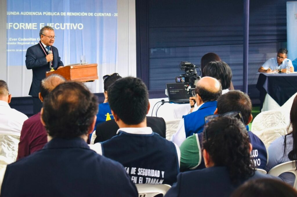 EVER CADENILLAS: «SI LAS OBRAS TIENEN PROBLEMAS DE CORRUPCIÓN, QUE LA LEY SE APLIQUE CON TODO EL RIGOR»