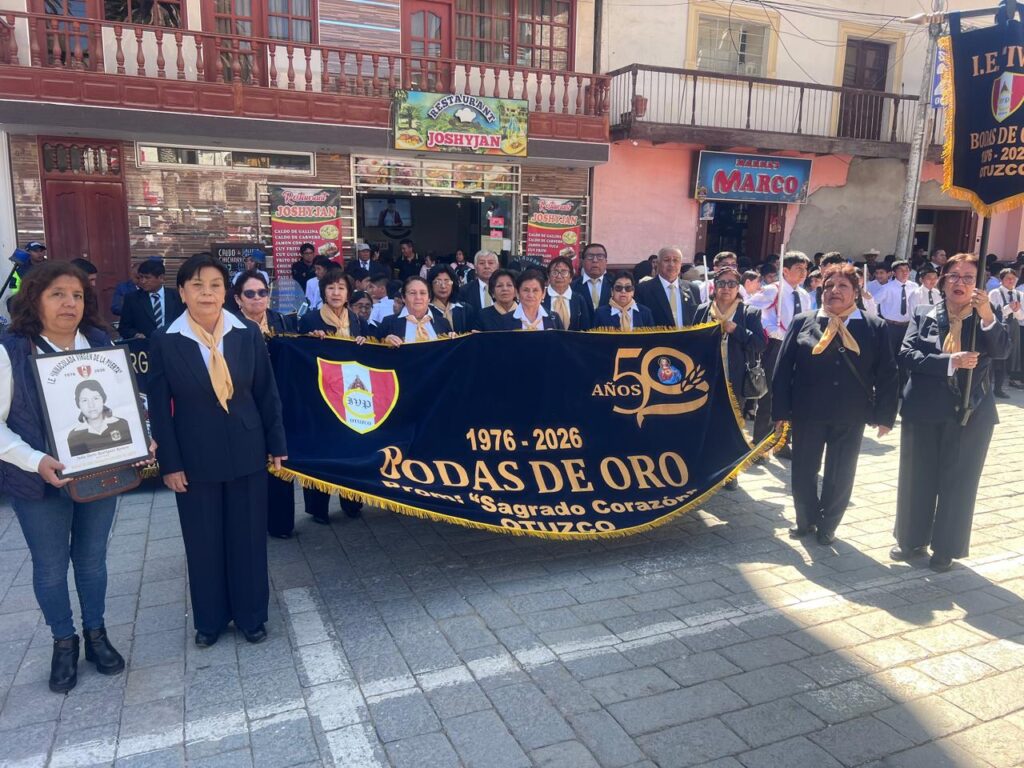 PROMOCIÓN “SAGRADO CORAZÓN DE JESÚS” DE OTUZCO CELEBRÓ SUS BODAS DE ORO