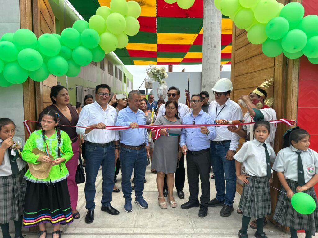 MOCHE: GORE INAUGURA MODERNO COLEGIO SAN JUDAS TADEO EN SU 62 ANIVERSARIO